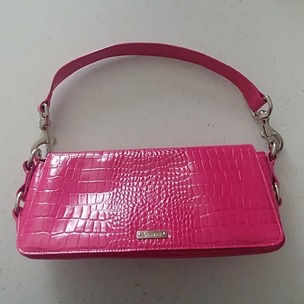 Lauren Ralph Lauren Faux Alligator Skin Purse